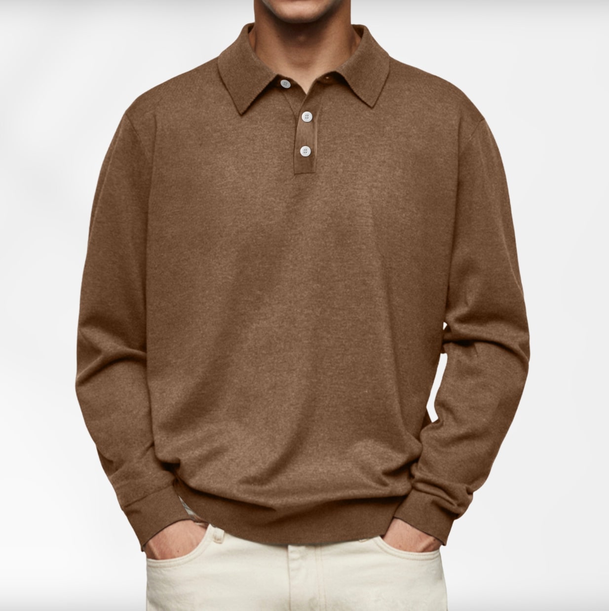 Jude | Stylish long-sleeved polo
