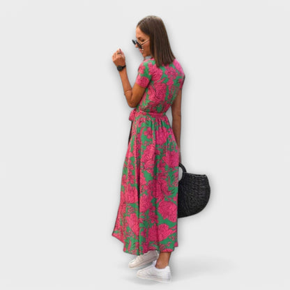 June | Colourful summer dress