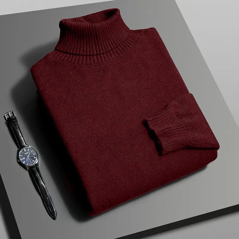 Joseph | Men's knitted turtleneck sweater