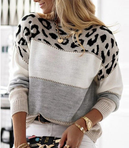 Brianna | Comfortable leopard print jumper