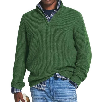 Martin | Men's Zipped Knitted Jumper