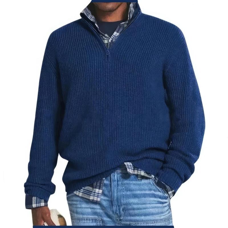 Martin | Men's Zipped Knitted Jumper