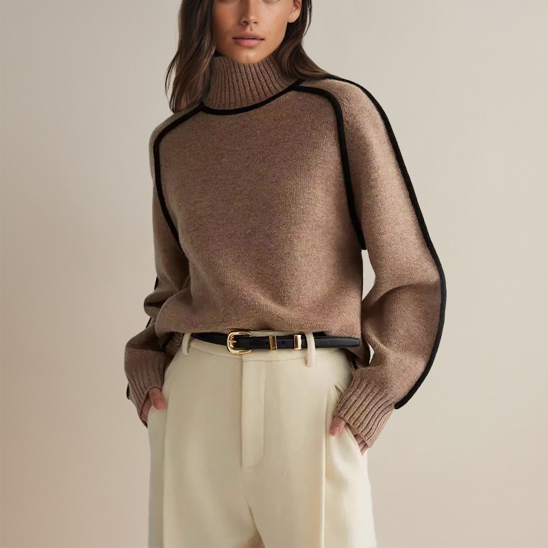 Stephanie | Soft turtleneck sweater