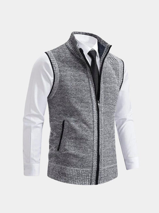 Charles™ | Comfortable Full-Zip Gilet