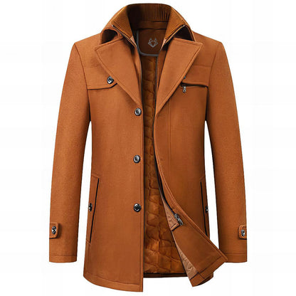 ELM & IVORY | Elegant Structured Men's Coat