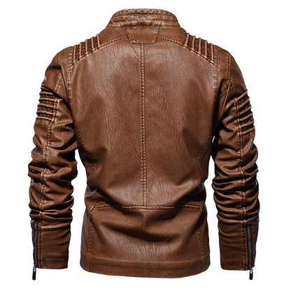 ELM & IVORY | Empire Vegan Leather Jacket