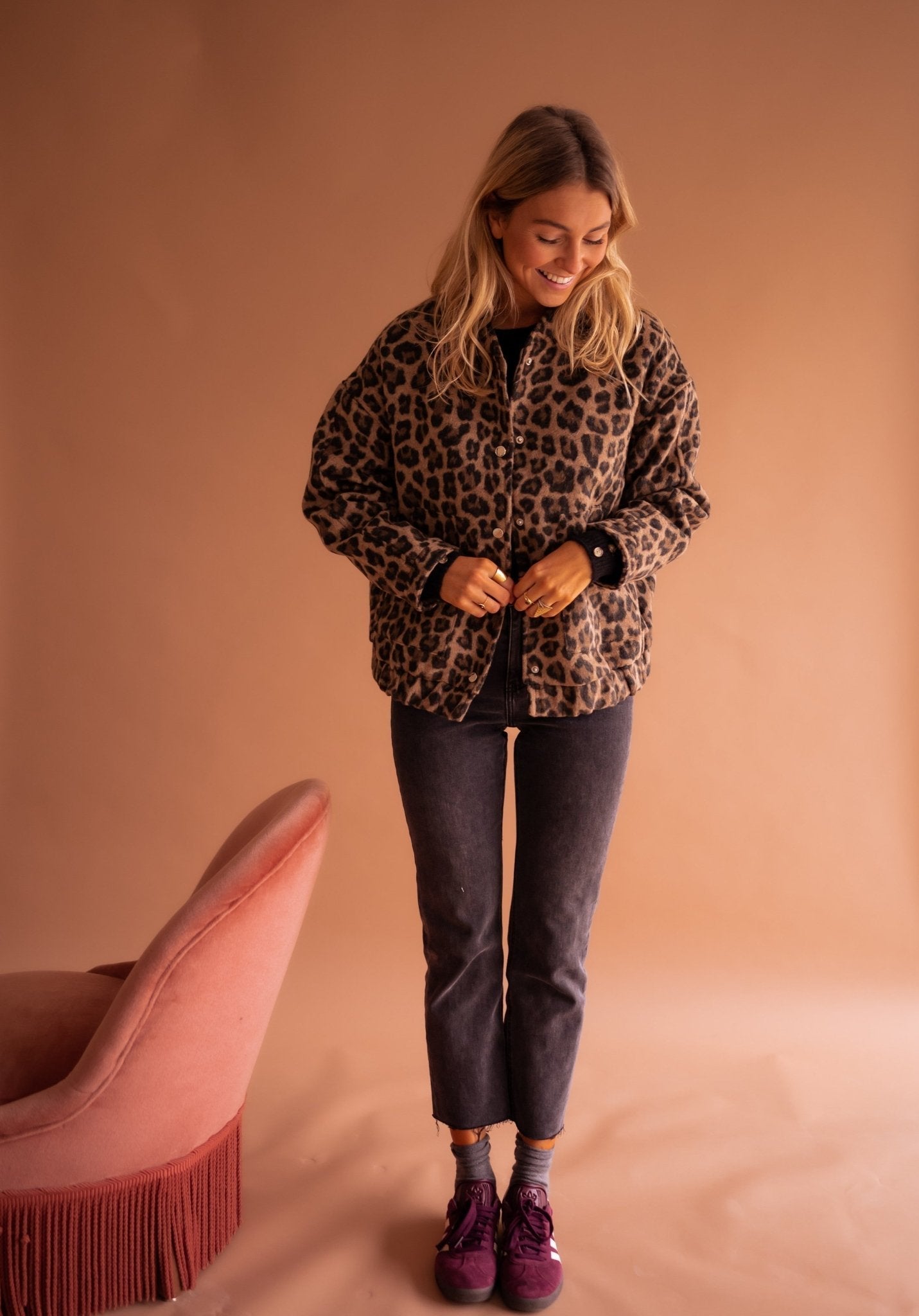 Hayden | Trendy Leopard Print Jacket