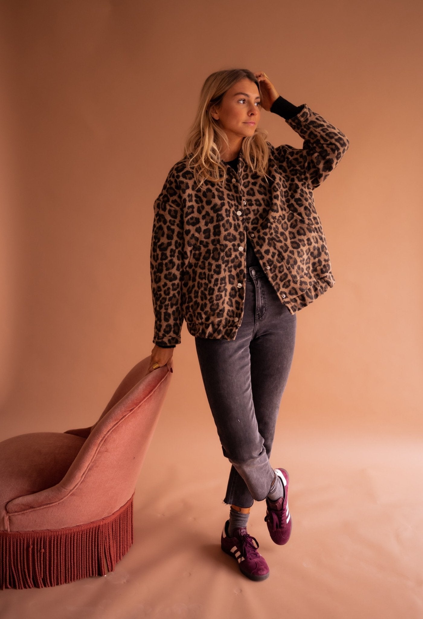 Hayden | Trendy Leopard Print Jacket