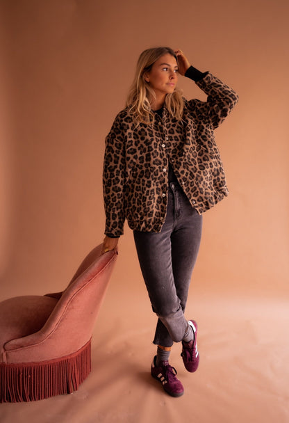 Hayden | Trendy Leopard Print Jacket