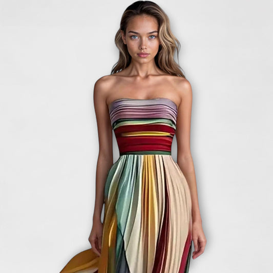 Karina | Colourful sleeveless dress