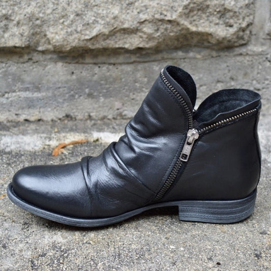 Zoe™ | Supportive Boots with Zip Closure